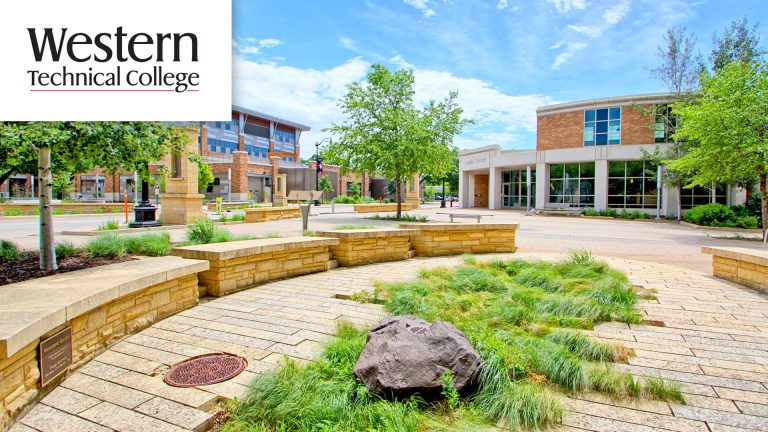 courtyard of western technical college